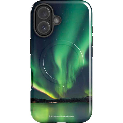 StockTrek Aurora Borealis Over Tjeldsundet in Norway iPhone 16 Plus Magsafe Impact Case